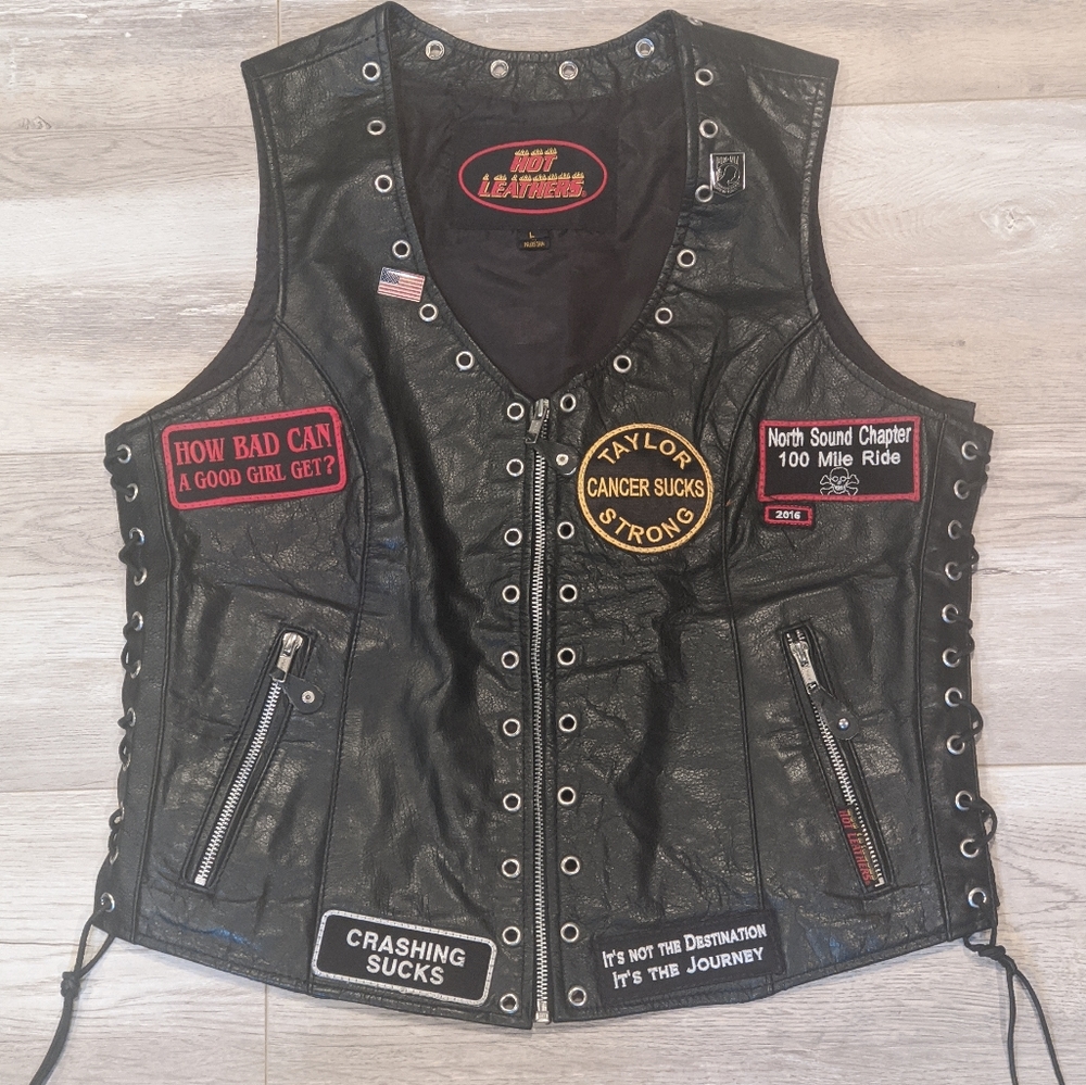 Hot Leathers Leather Biker Best.